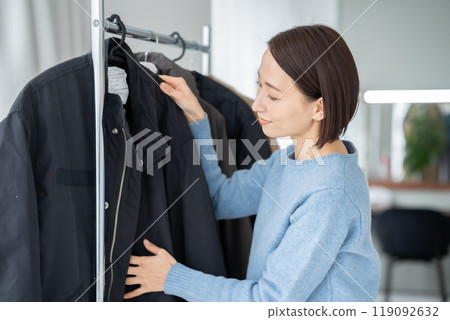 Change of clothes, winter clothes Change of clothes, winter clothes 119092632