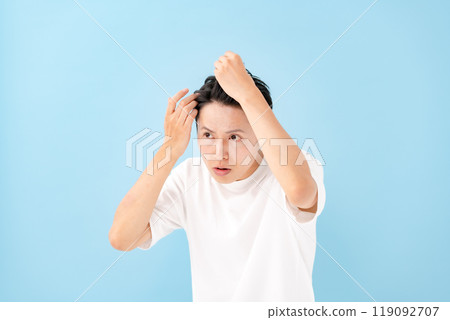 一個關心自己頭髮的男人 護髮 119092707