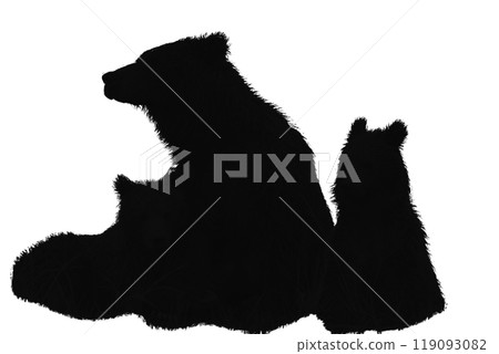 bear silhouette isolated on white background Bear icon modern symbol logo bear silhouette isolated on white background Bear icon modern symbol logo 119093082