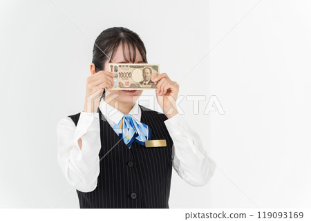 有錢制服的女人 119093169