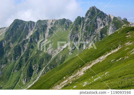 Mt. Hoken seen from Mt. Ina 119093598
