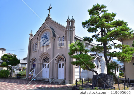 京都府宮津市宮津天主教堂聖約翰大教堂 京都府宮津市宮津天主教堂聖約翰大教堂 119095605