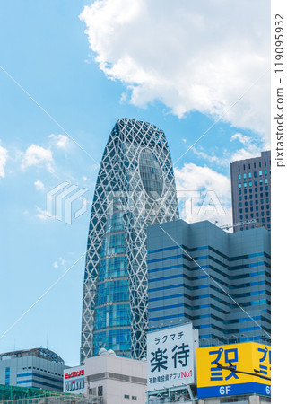 新宿在夏日的天空 119095932