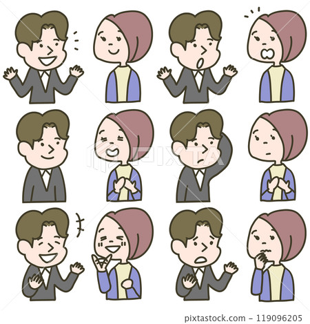 Conversational skills of businessmen 119096205