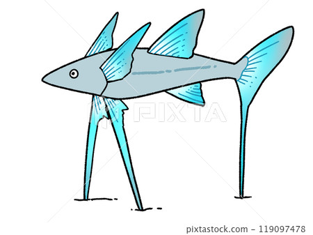 三足魚 119097478