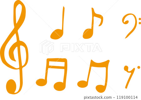音符旋律圖示集 119100114