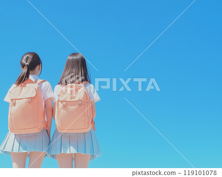 天空和小學女生 119101078