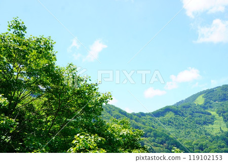 乘坐湯澤高原索道後從阿爾卑斯之裡看到的美麗景色 119102153