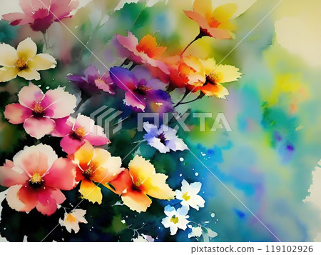 Kaleidoscope Blooms: A Spectrum of Floral Beauty Kaleidoscope Blooms: A Spectrum of Floral Beauty 119102926