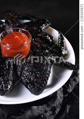 Bat wings (chicken wings) Bat wings (chicken wings) 119103871