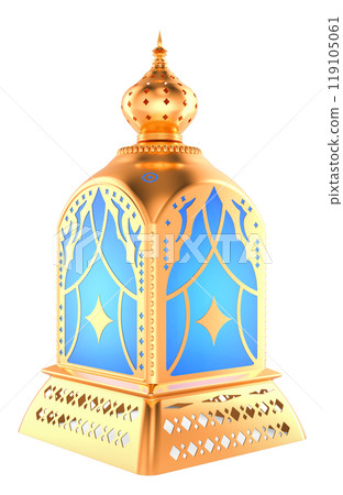 Fanous Ramadan, traditional lantern. 3D rendering 119105061