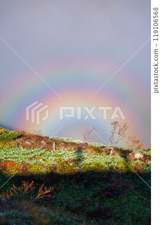 秋季攀登唐松岳（布羅肯現象） 119106568