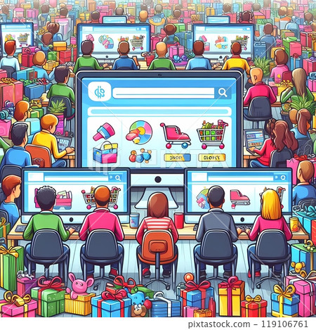 school children in classroom 119106761