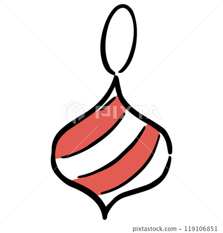 手寫的聖誕裝飾品 119106851