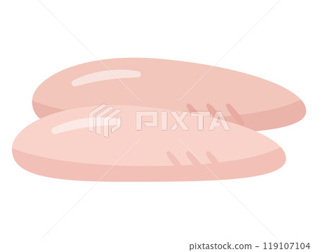 雞肉片插圖 119107104