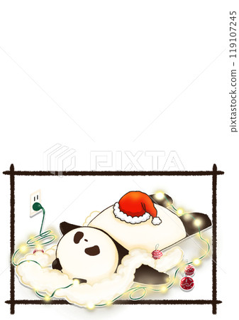 聖誕貓熊 聖誕貓熊 119107245