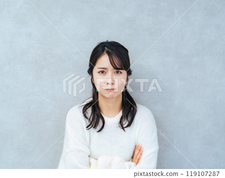 An angry woman An angry woman 119107287