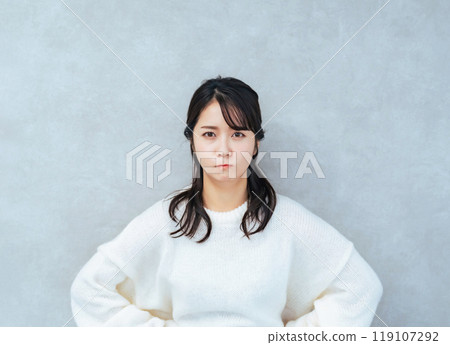 An angry woman An angry woman 119107292