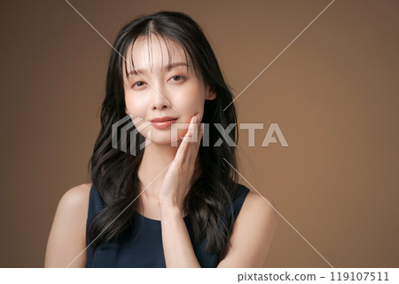 30多歲的皮膚護理女人 119107511