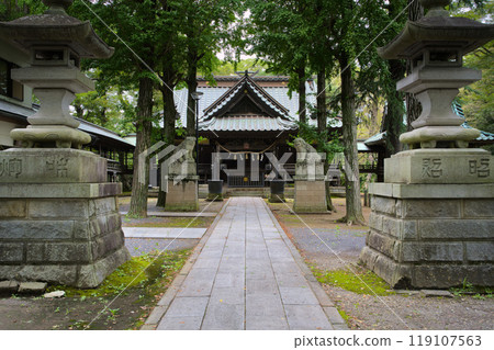 茨城縣筑波市金村別井神社參拜殿上鄉 119107563