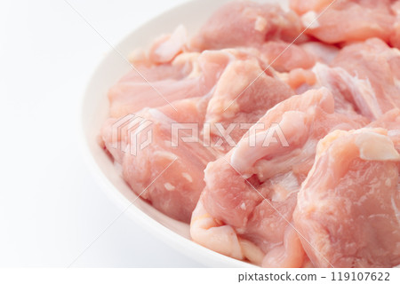 生雞大腿的特寫 119107622