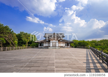 將軍塚青龍殿後方的大舞台（京都府京都市山科區） 119108056