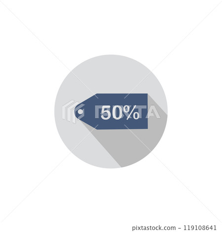 Discount label icon Discount label icon 119108641