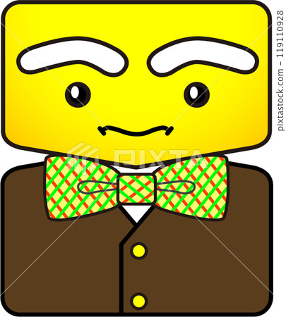 卡通人物 黃色 黃 119110928