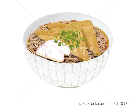 Kitsune蕎麥麵(白碗) Kitsune蕎麥麵(白碗) 119110971