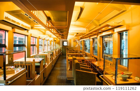 Tourist train: Rapid ○○ no Hanashi (car 2) Tourist train: Rapid ○○ no Hanashi (car 2) 119111262