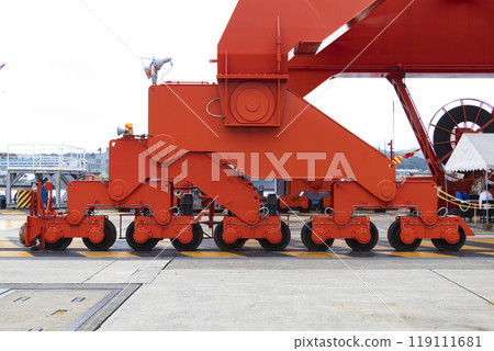 Port crane wheel Port crane wheel 119111681