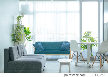 帶沙發的現代室內裝飾 帶沙發的現代室內裝飾 119111755