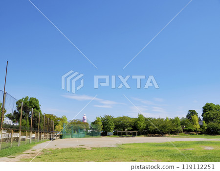 Baseball field at Minami-Gyotoku Park, Ichikawa City 119112251