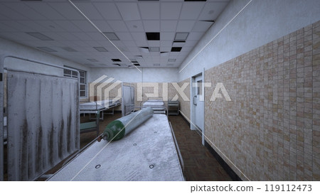 Abandoned Hospital Room Abandoned Hospital Room 119112473