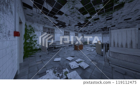 Abandoned Hospital Room 119112475