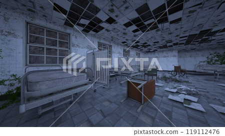 Abandoned Hospital Room Abandoned Hospital Room 119112476