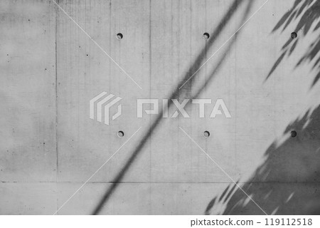 Exposed concrete wall, background with shadows of trees, etc. a-2-1, dark monochrome Exposed concrete wall, background with shadows of trees, etc. a-2-1, dark monochrome 119112518