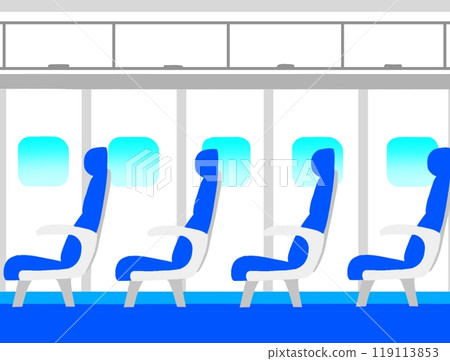 Inside the plane of an airplane Inside the plane of an airplane 119113853