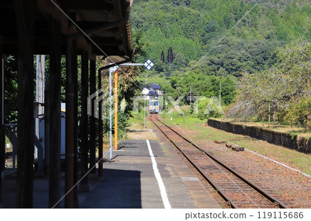 JR Kishin Line diesel car 119115686