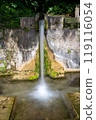 Ikiganka River (Men's River) Tamagusuku, Nanjyo City, Okinawa Prefecture, Front view, Close-up 119116054