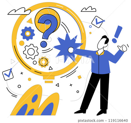 Modern product vector illustration. Creativity is heartbeat successful modern product aspirations Development is roadmap guiding journey to luxury in modern products The presentation modern products 119116640