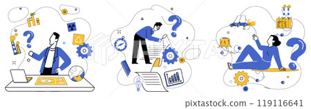 Modern product vector illustration. The presentation modern products is art, showcasing aspirations for excellence Innovation is engine propels luxury train modern product performance 119116641