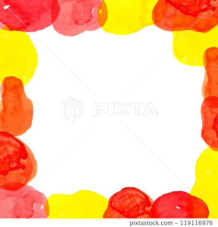 水彩可愛漸層框 119116976