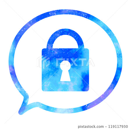 大理石星空|掛鎖標記語音氣泡 119117930