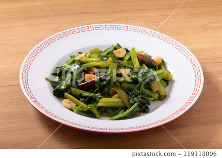 Chinese stir-fried water spinach Chinese stir-fried water spinach 119118006