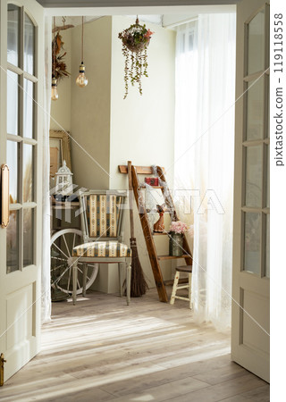 Antique interior Antique interior 119118558