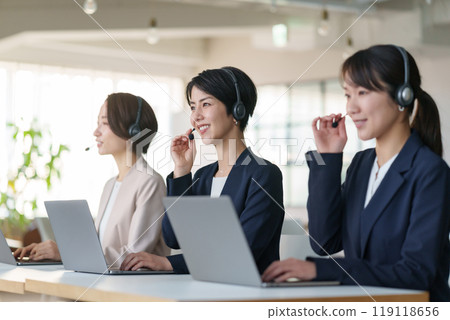 Female Operator 119118656