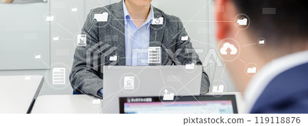 Business, IT, Cloud, Document Management, Content Management, Data Management, Digital Workflow 119118876
