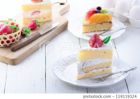 Shortcake set (cake set) strawberry shortcake fruit tart 119119324