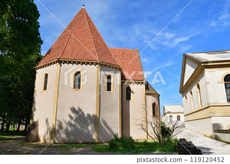 法國梅斯。聖殿騎士團的禮拜堂。拍攝於 2024 年 5 月 10 日。 119120452